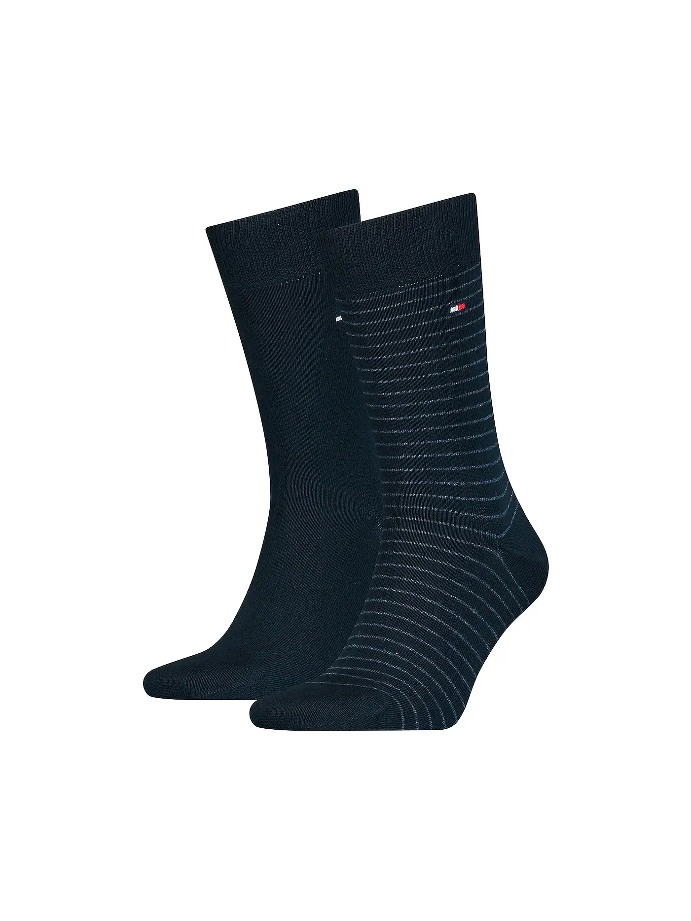 TOMMY HILFIGER | Socken 2er Pkg black/grey | blau
